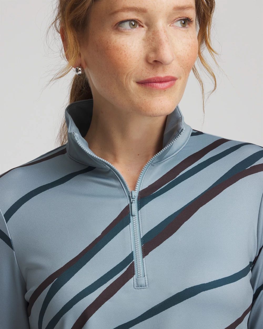 Zenergy® UPF Morocco Zip-Front Pullover | Chico's